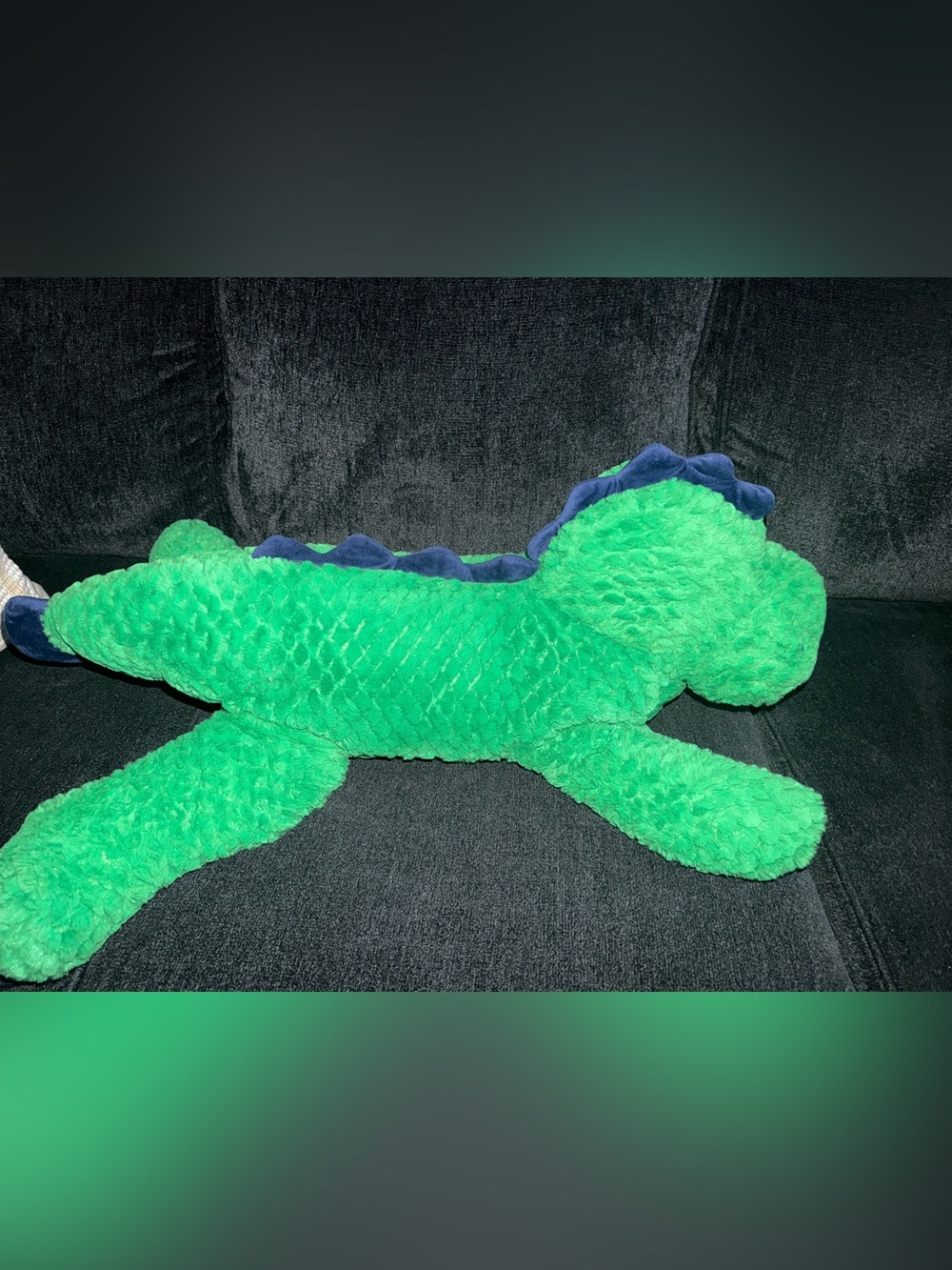 Green Plush Dinosaur